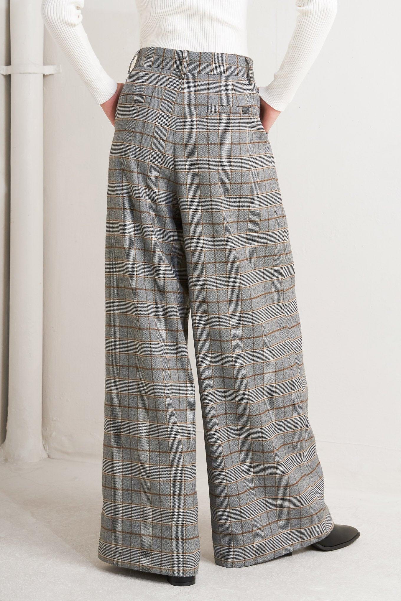 New Age Woven Plaid Pants - Image 5
