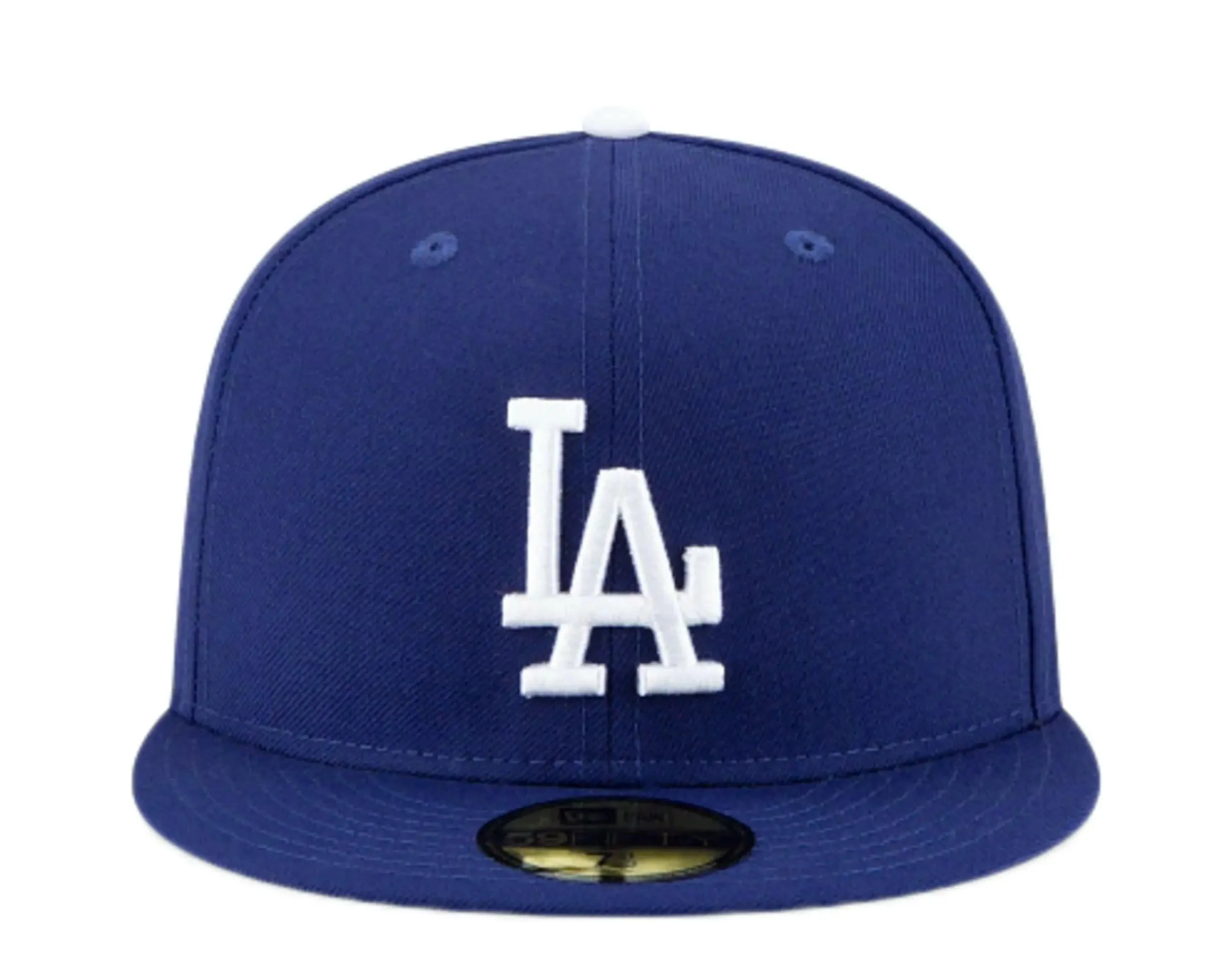 New Era 59Fifty Men Los Angeles Dodgers Icy 1980 ASG Side Patch Fitted Hat Royal/Baby Blue - Image 2