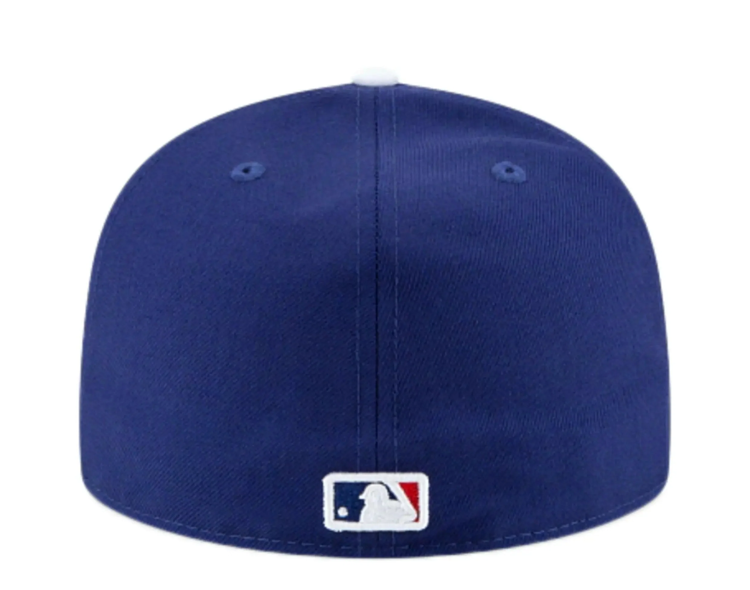 New Era 59Fifty Men Los Angeles Dodgers Icy 1980 ASG Side Patch Fitted Hat Royal/Baby Blue - Image 6