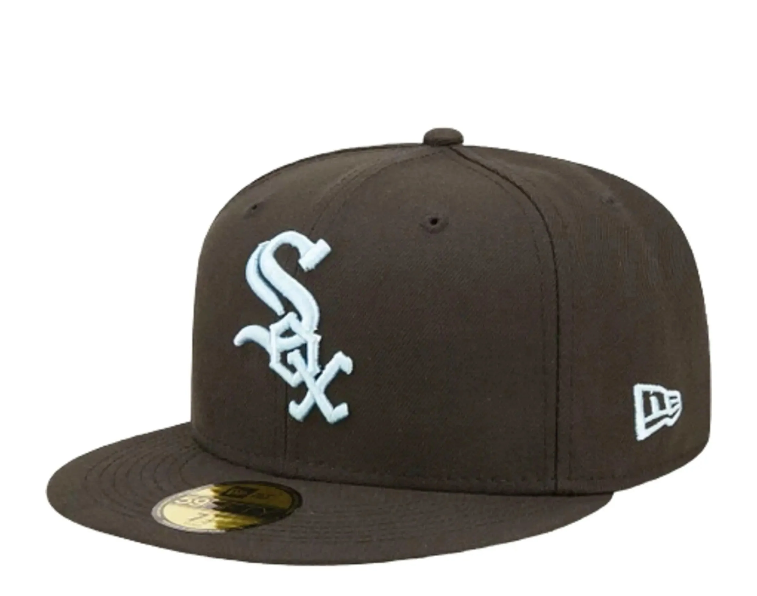 New Era Cloud Under 59Fifty Chicago White Sox Men Fitted Hat Black - Image 3