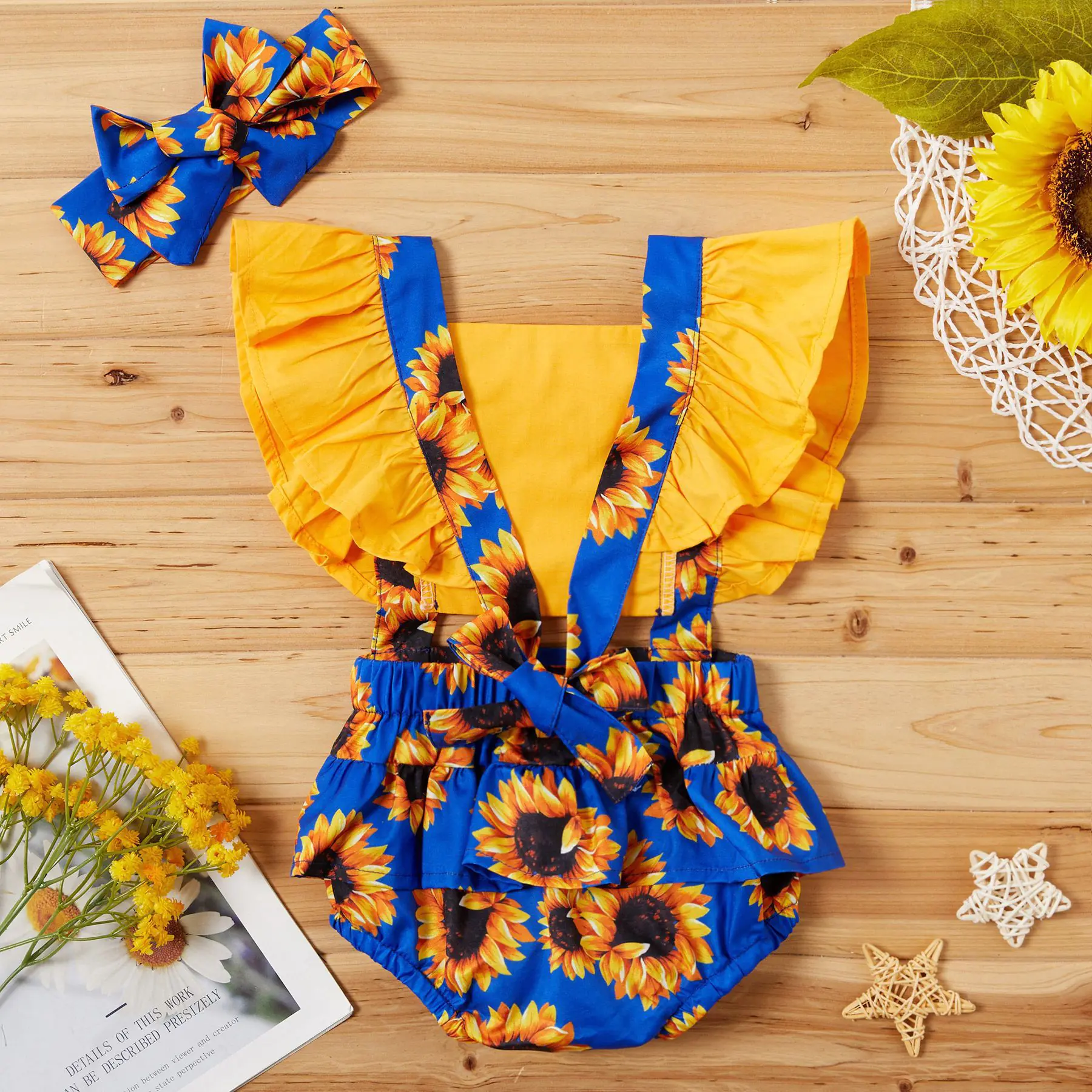 New Girls' Jumpsuit with Suspenders - Image 9