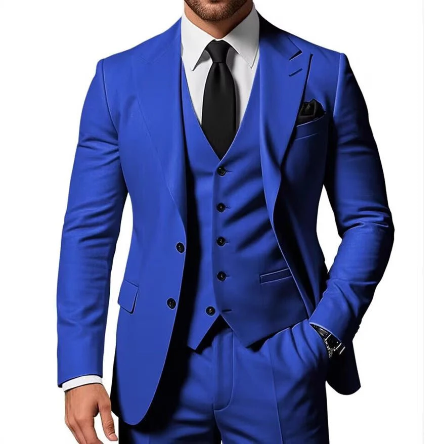 New Mens Three-piece Business Suit - Image 2
