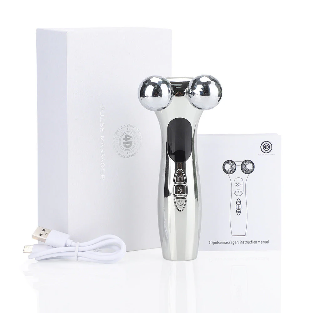 New Roller Massage Instrument Facial Intelligent Pulse Face Slimming Device Domestic Beauty Apparatus - Image 10