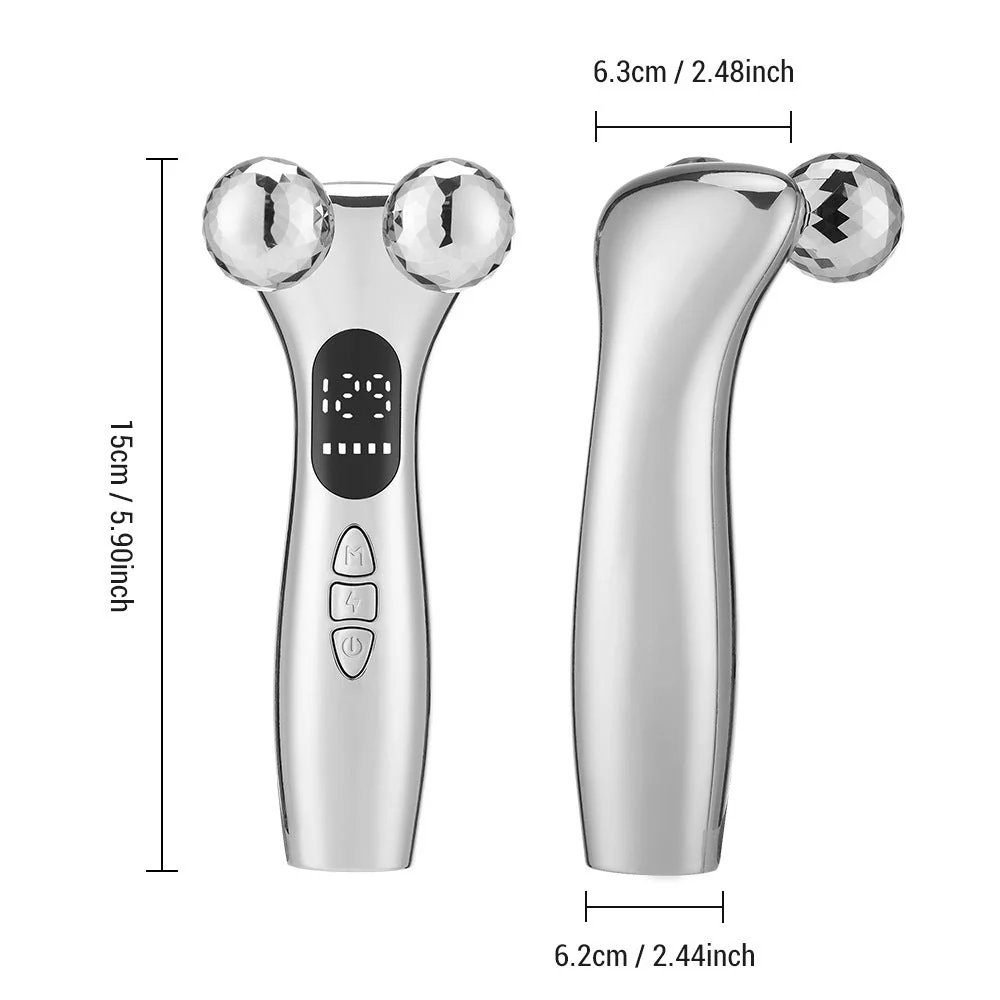 New Roller Massage Instrument Facial Intelligent Pulse Face Slimming Device Domestic Beauty Apparatus - Image 5