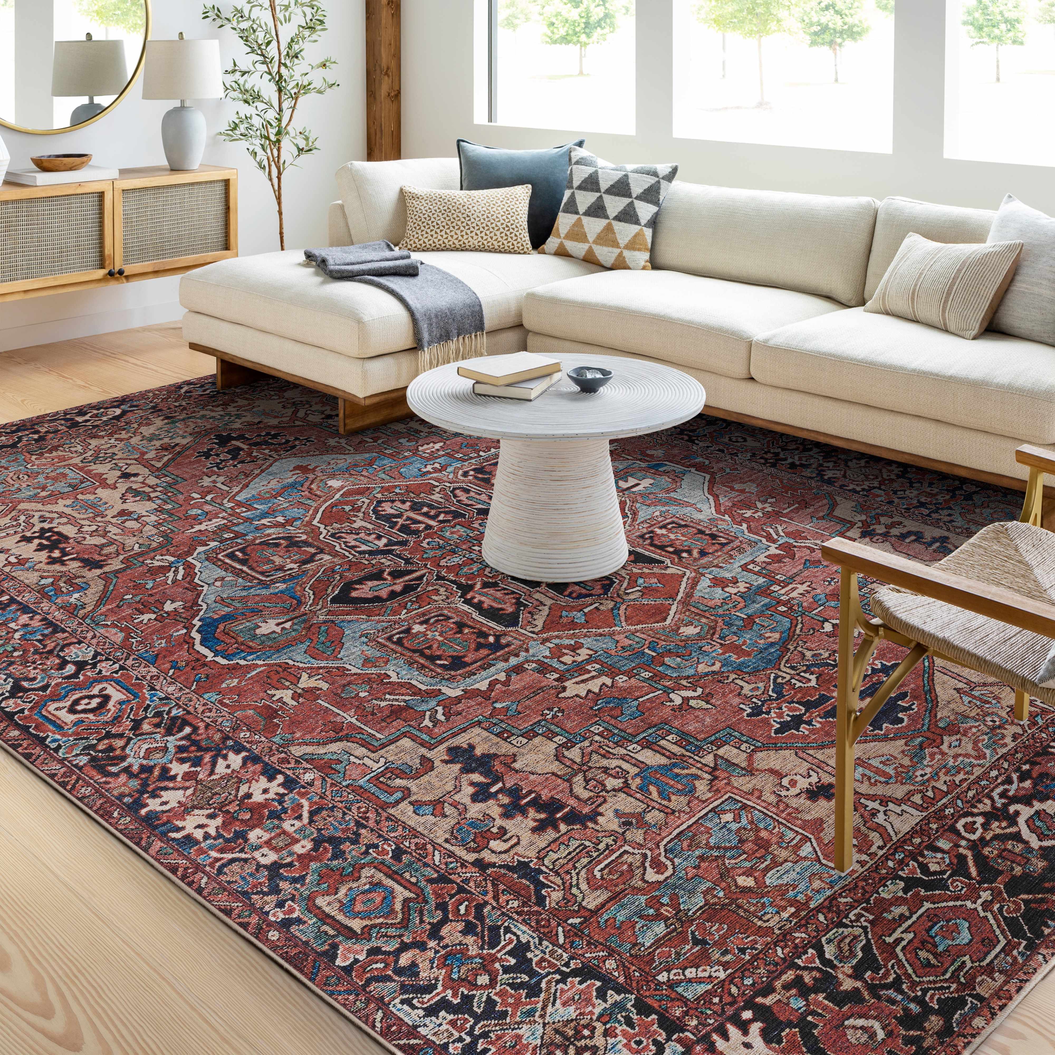 Neyland Washable Area Rug - Image 20