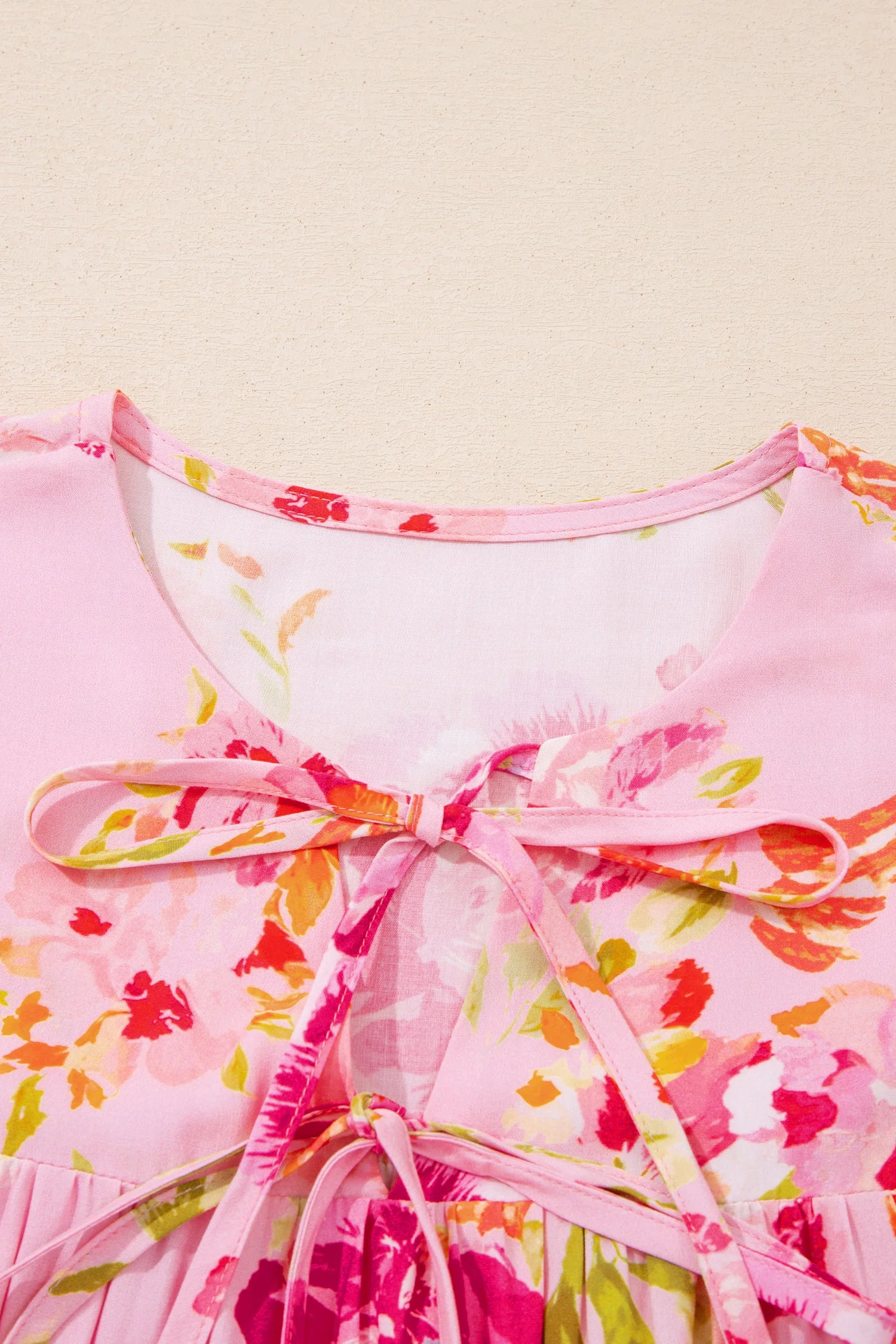 Threaded Pear Nicole Puffy Half Sleeve Blouse - Image 10