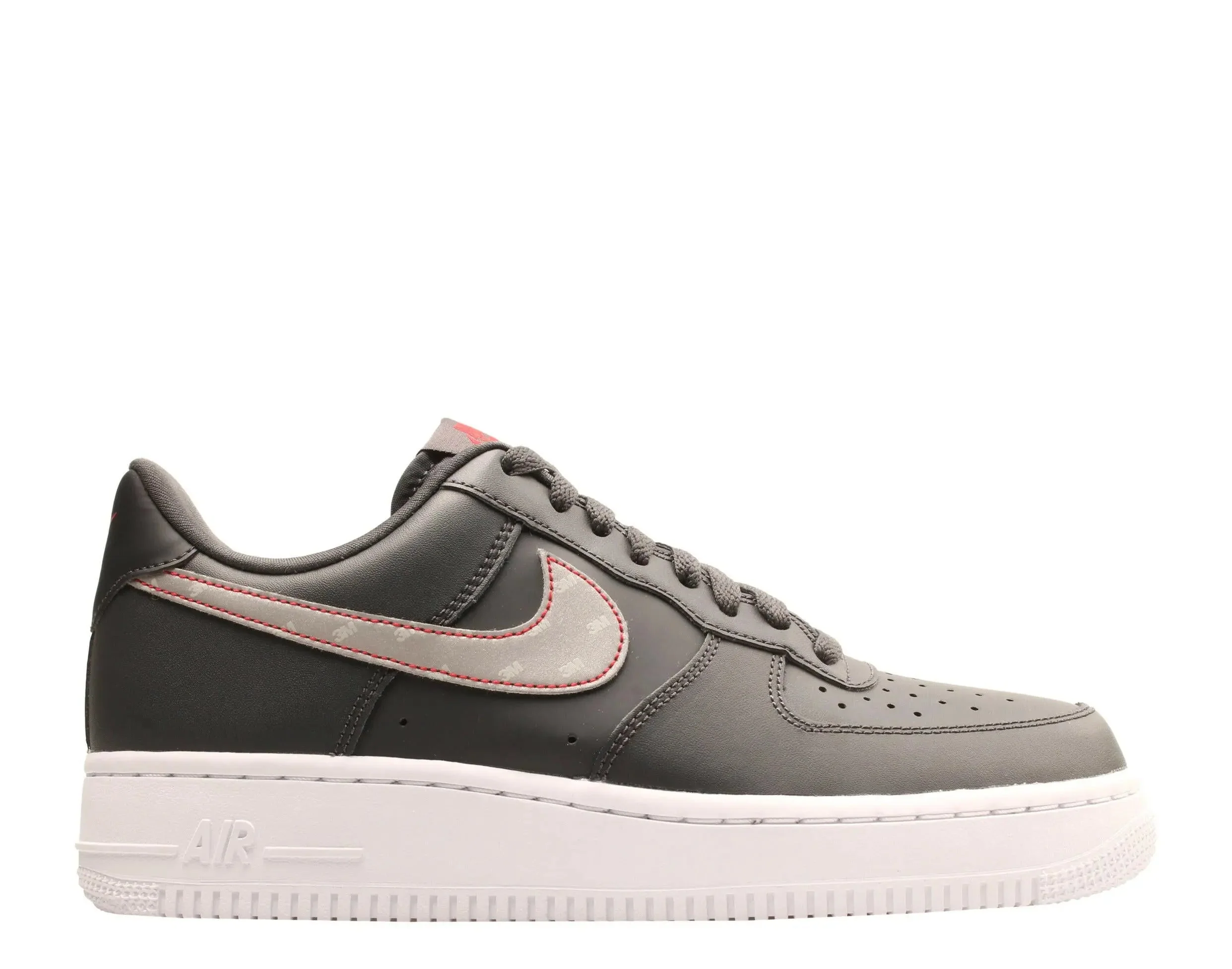 Nike Air Force 1 ’07 3M Men Basketball Shoes Anthracite/Silver - Image 3