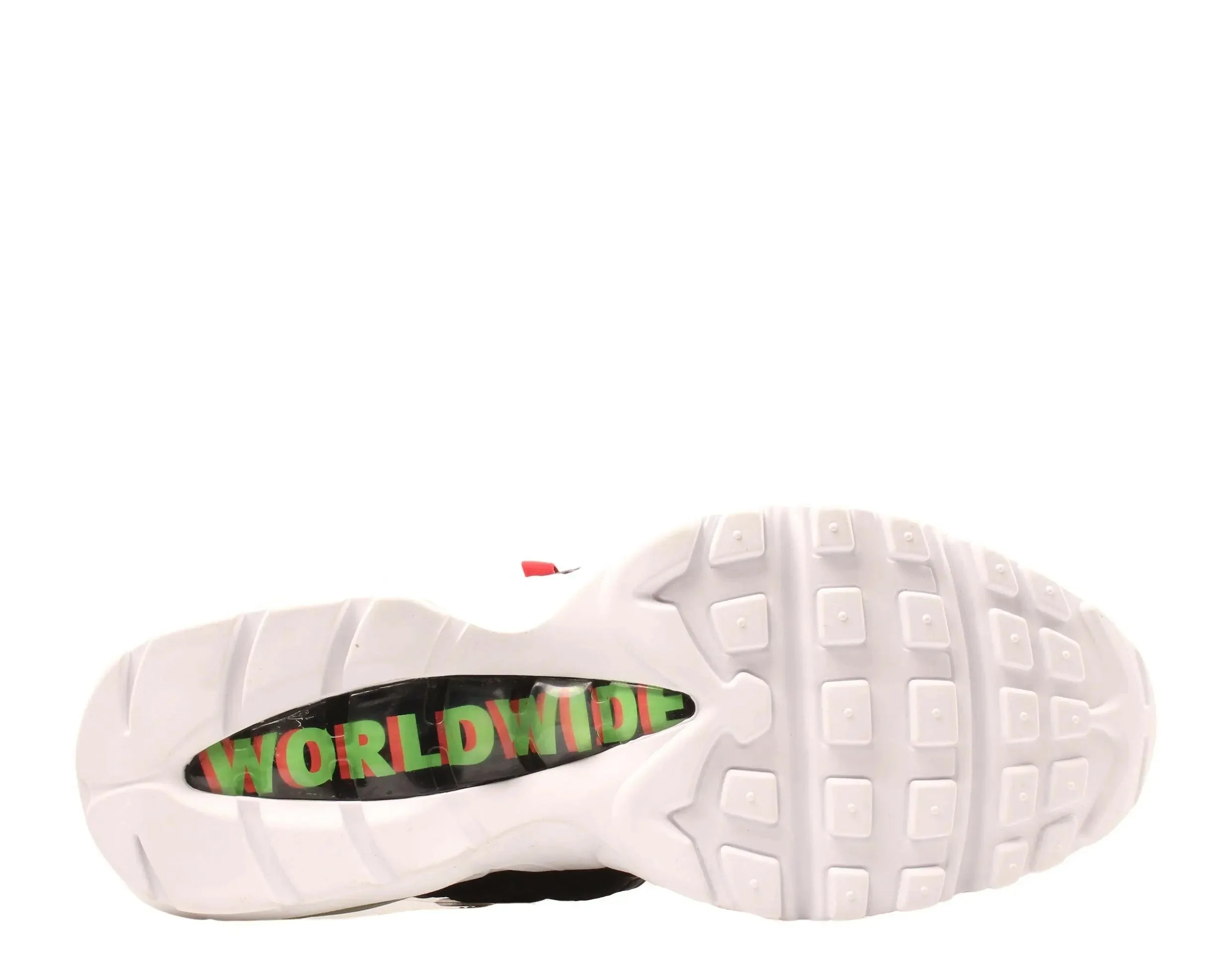 Nike Air Max 95 WW Men Running Sneakers Black/White-Green Strike - Image 5