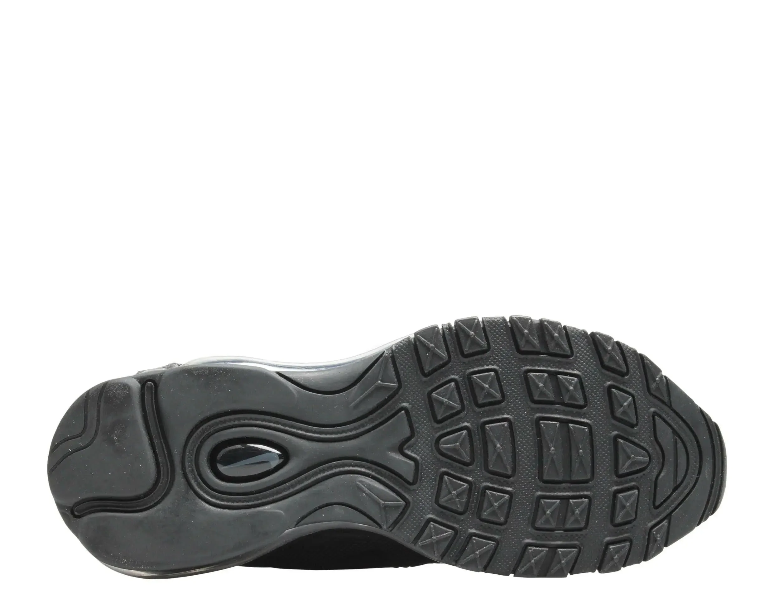 Nike Air Max 97 OG Big Kids Running Shoes Black/Black-Black - Image 6