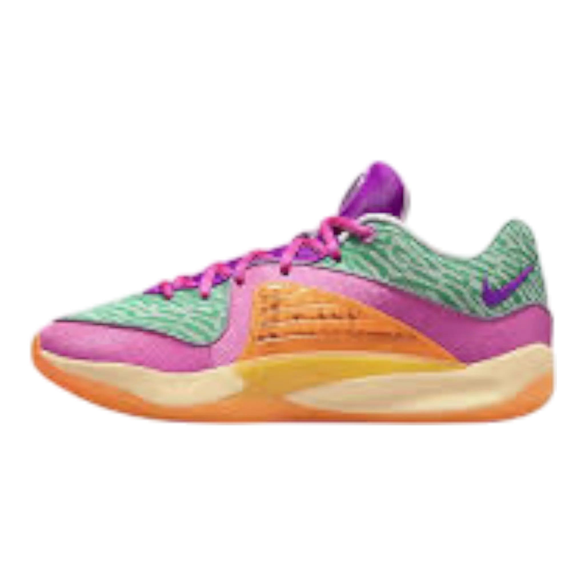 Nike KD16 ASW Men’s Basketball Shoes Stadium Green/Hyper Violet/Barely Green - Image 2