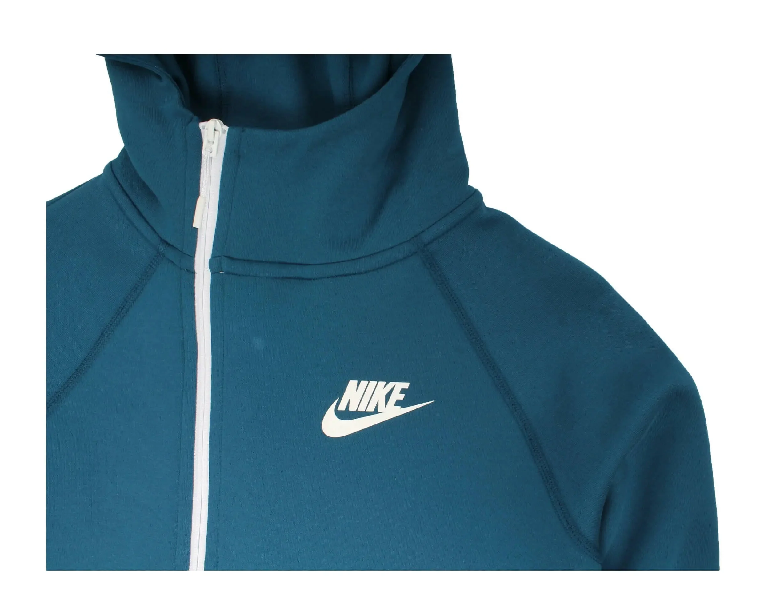 Nike Sportswear Tech Fleece Cape Women Hoodie Blue Force/Blue Force-White - Image 3