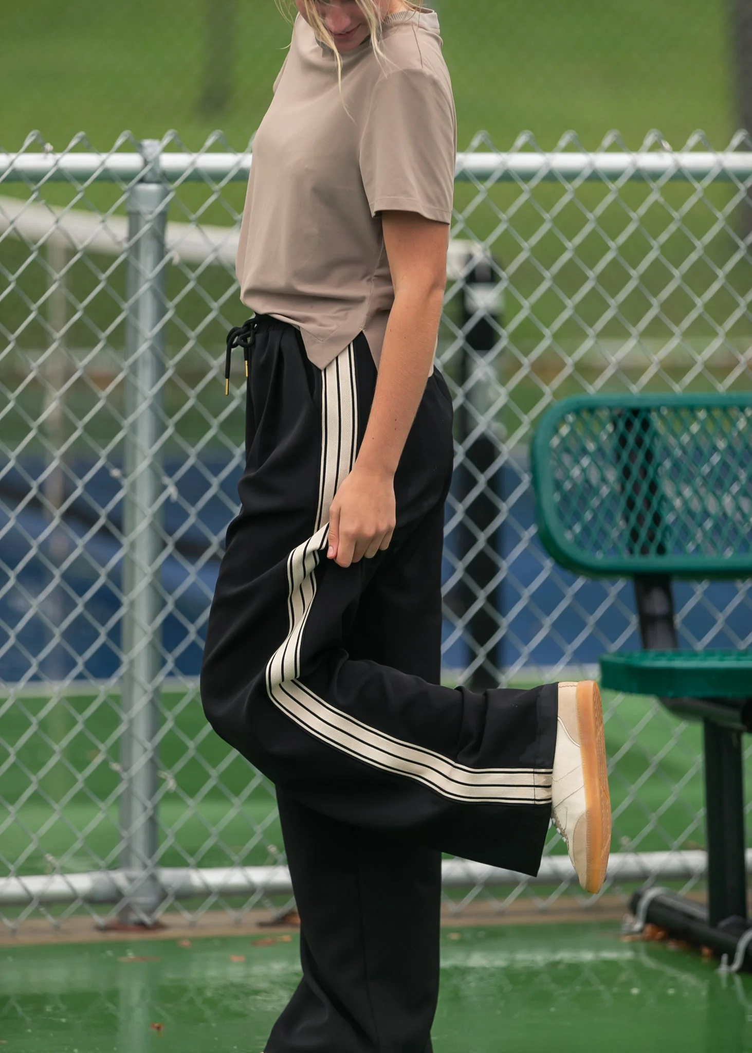 Nina Wide Leg Track Pants - Image 19
