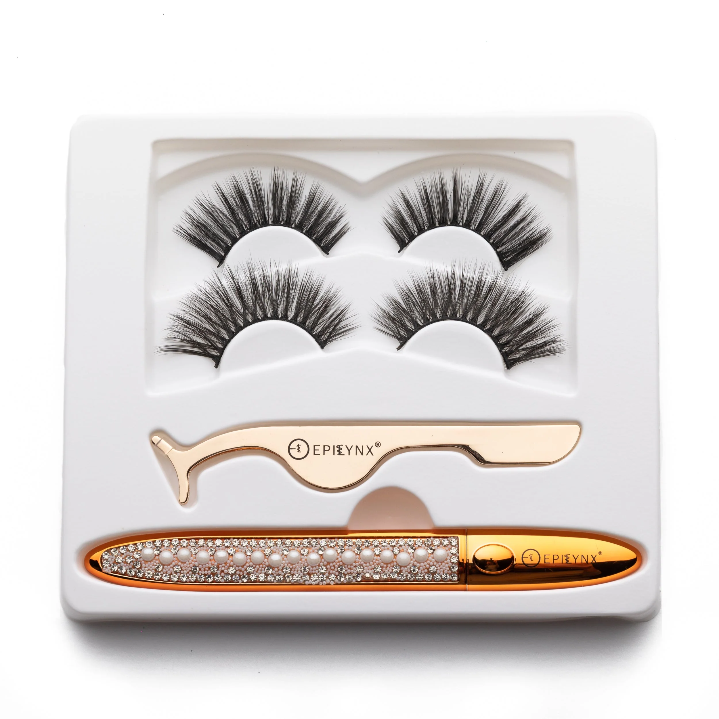 No-Glue Lash Kit – Waterproof Liner, Reusable Lashes & Vegan Formula - Image 2