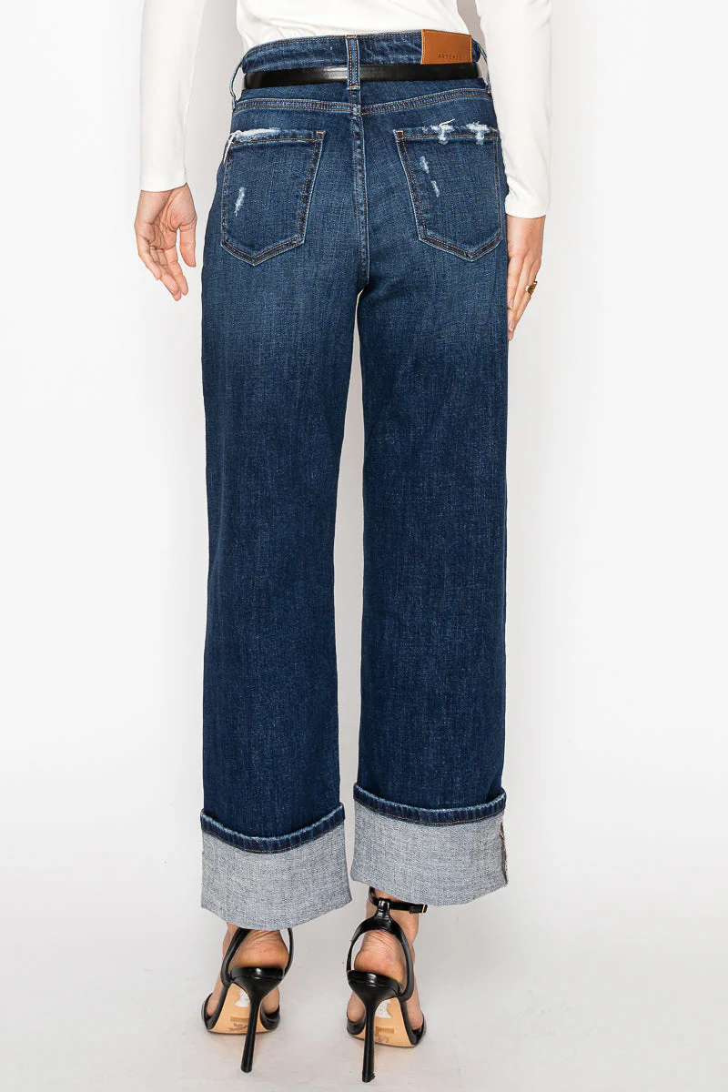 Noelle Inseam Transform High Rise Relaxed Straight Leg Jeans - Image 13