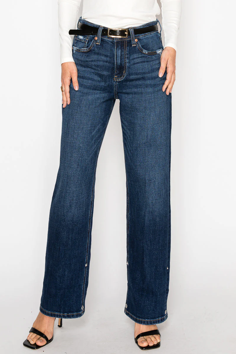 Noelle Inseam Transform High Rise Relaxed Straight Leg Jeans - Image 16