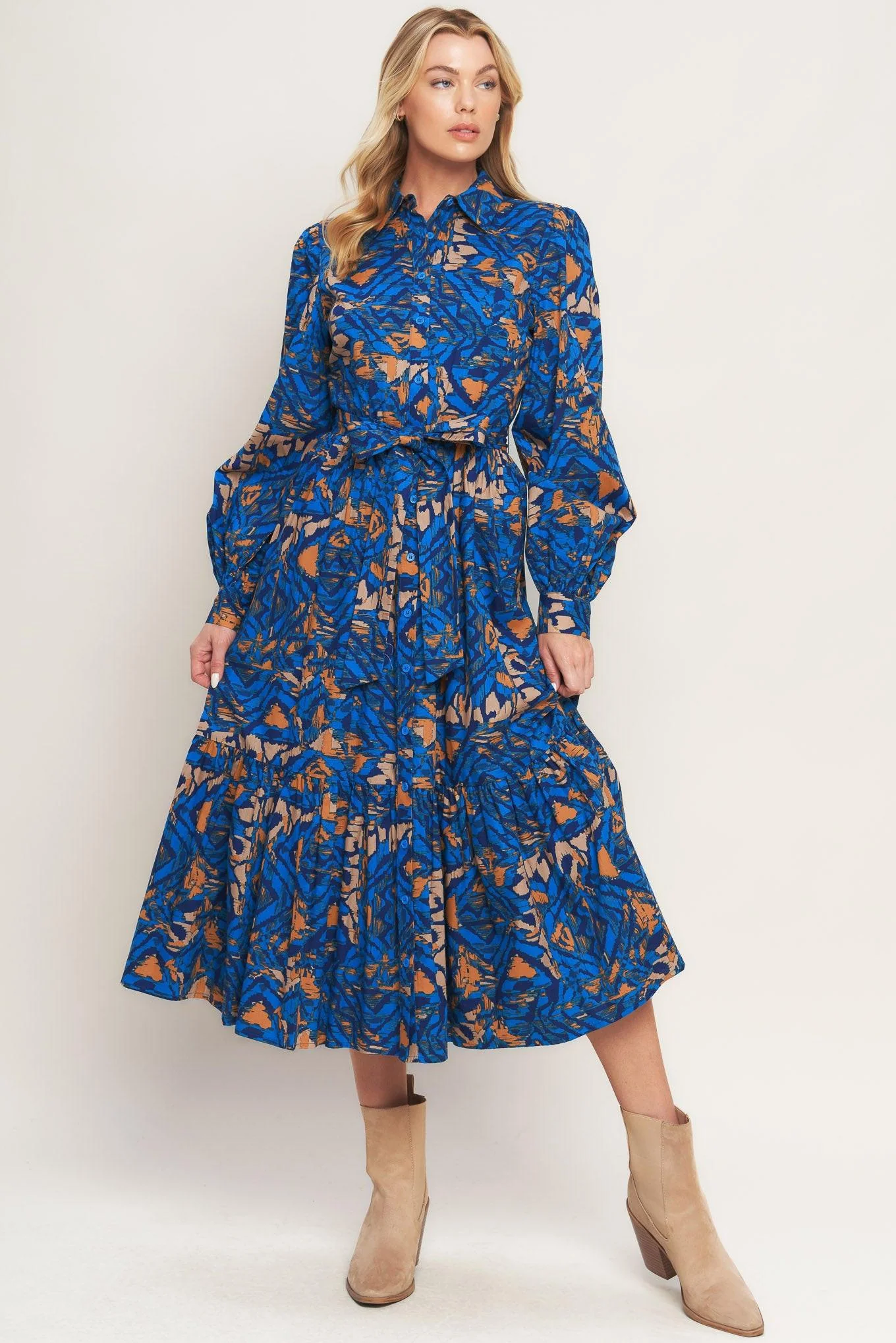 North Hills Woven Shirt Dress - Image 3