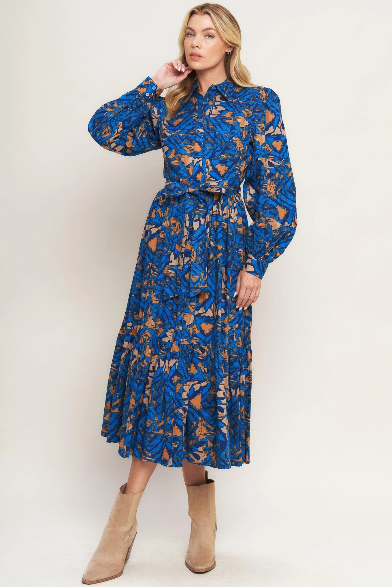 North Hills Woven Shirt Dress - Image 5