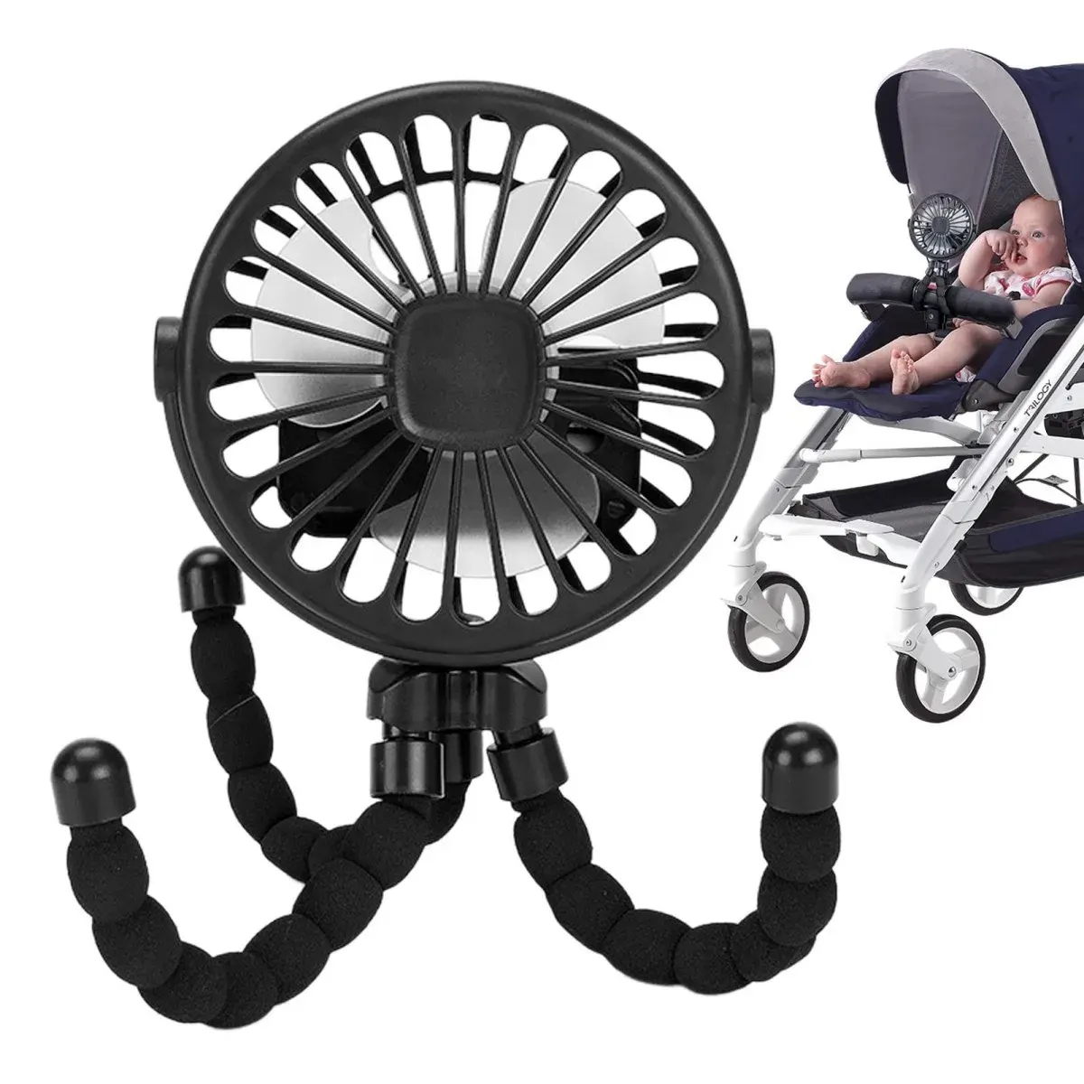 Octopus-Shaped Flexible Mini Fan