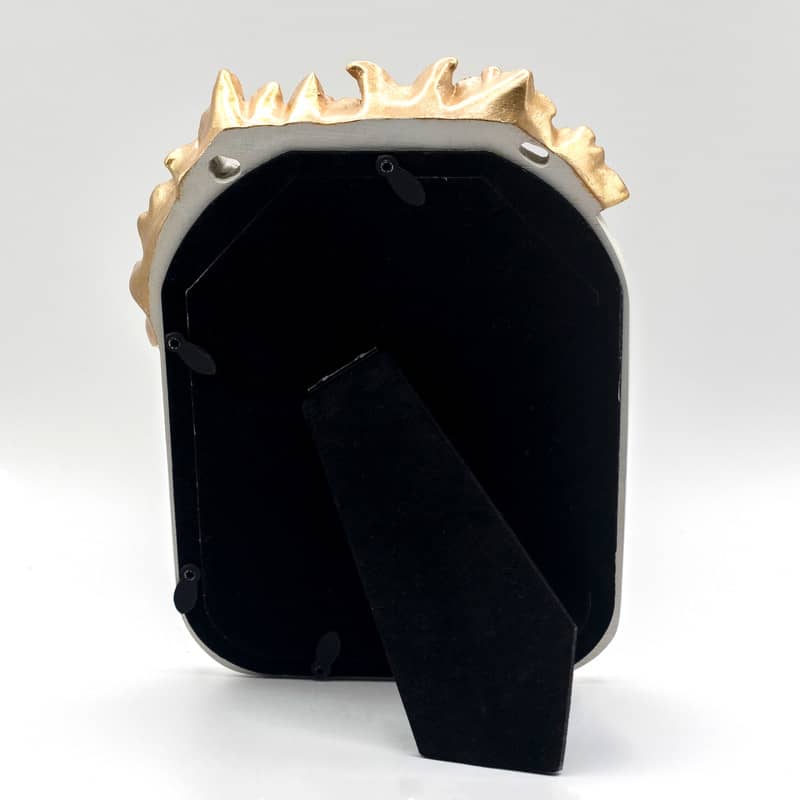 Off‑White Tabletop Frame with Gold Bumblebee Accents - Image 14