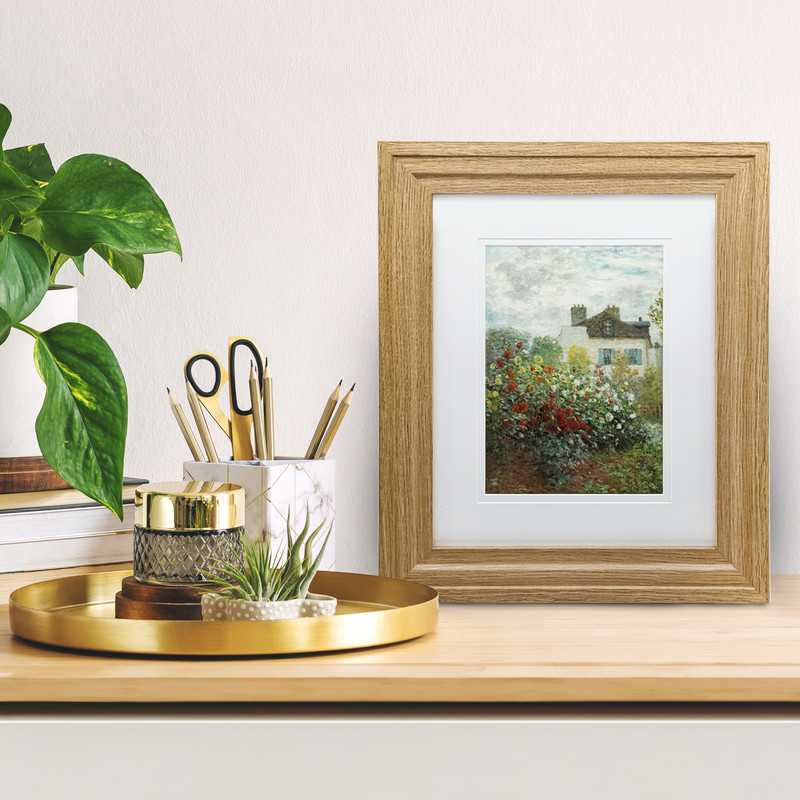 Off‑White Tabletop Frame with Gold Bumblebee Accents - Image 55