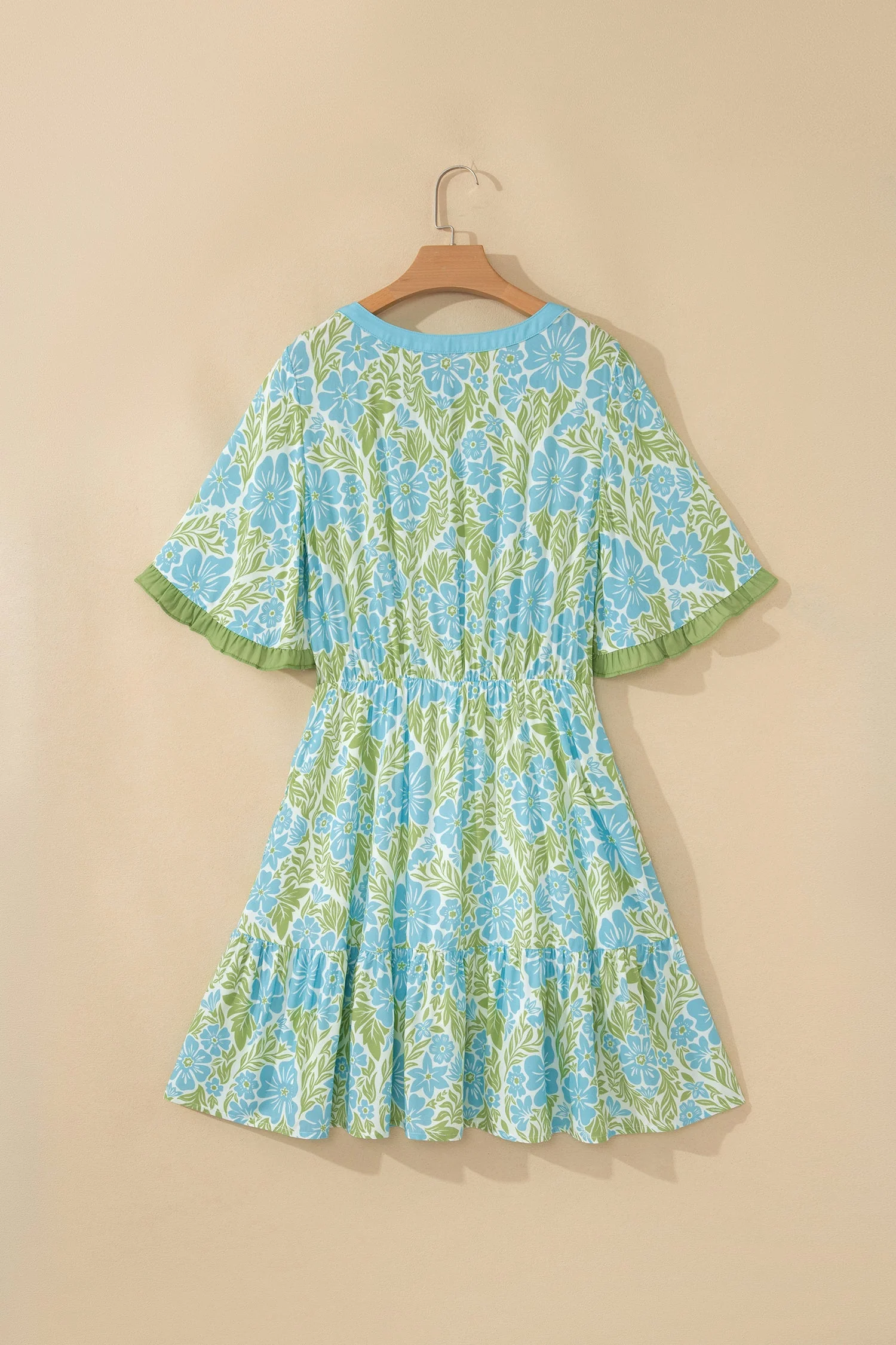 Threaded Pear Ophelia Short Sleeve Mini Dress - Image 4