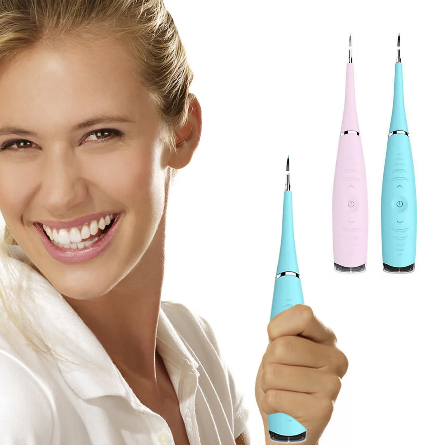 OralFit Electric Dental Scaler Tartar Calculus Plaque Tooth Stains Remover Tool - Image 2
