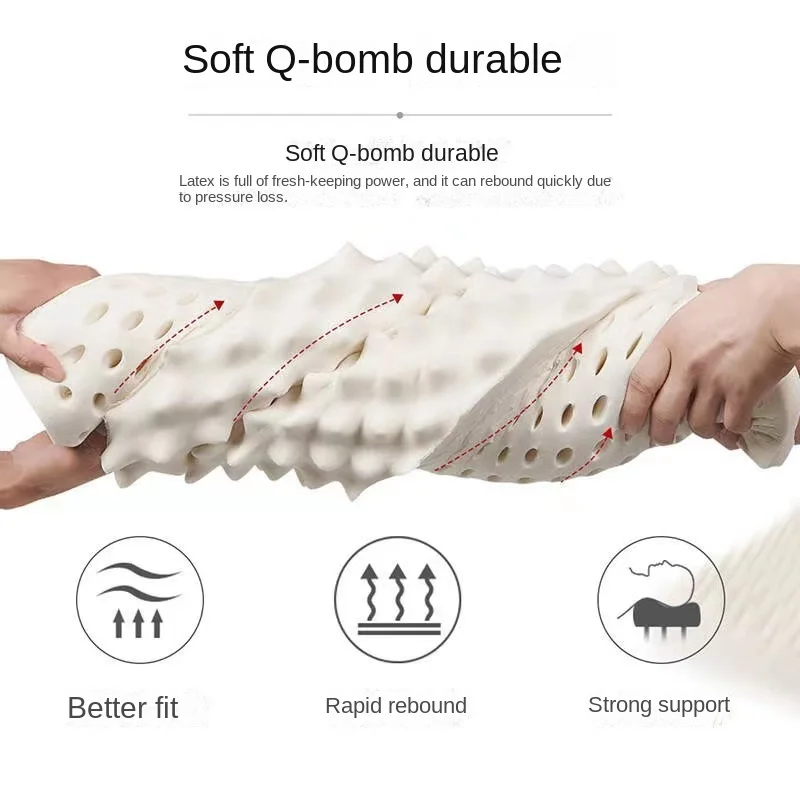 Orthopedic Latex Pillow for Neck Pain - Image 4