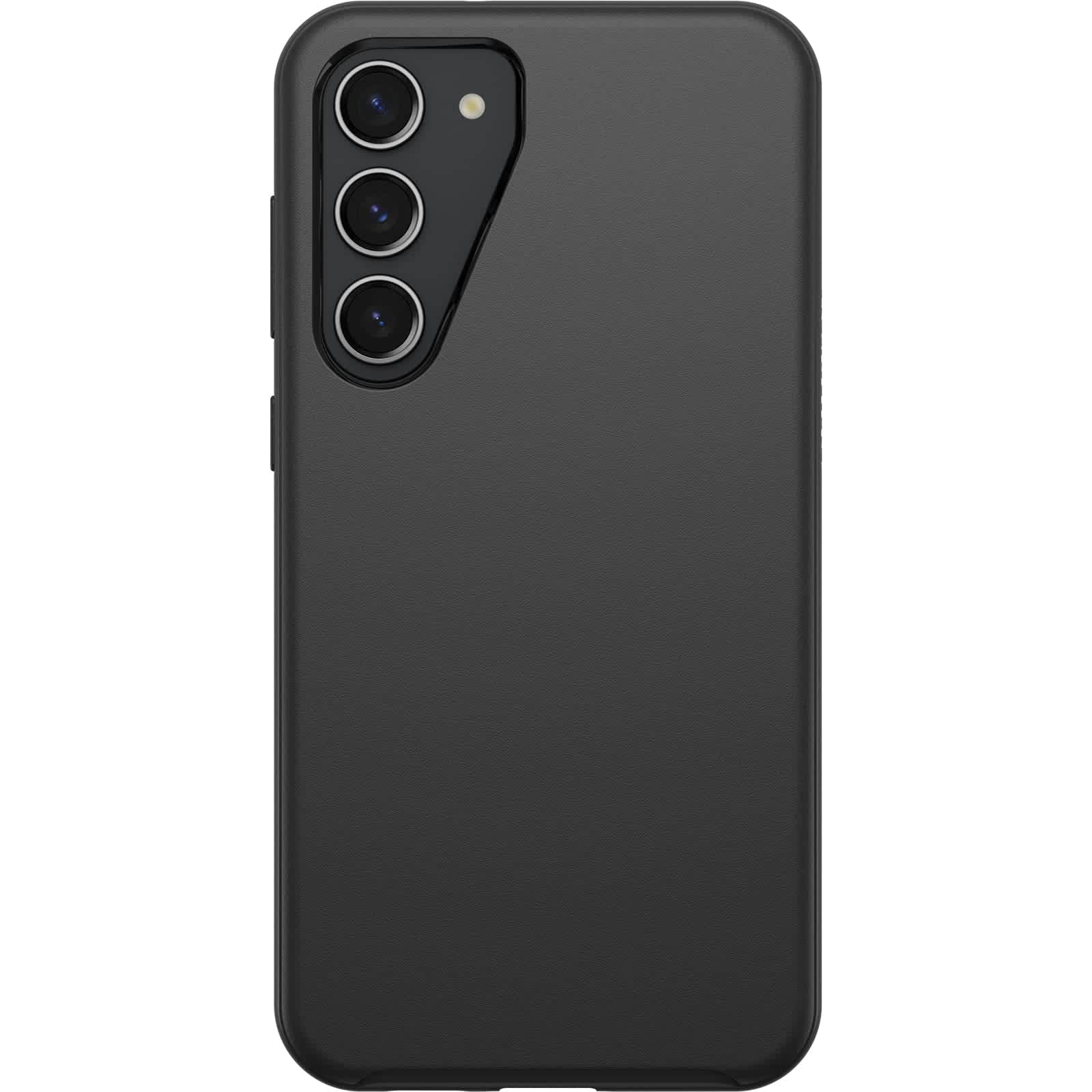 Otterbox Galaxy S23+ Symmetry Series Case - Black, Ultra-Sleek, Wireless Charging Compatible, Raised Edges Protect Camera & Screen - Image 2
