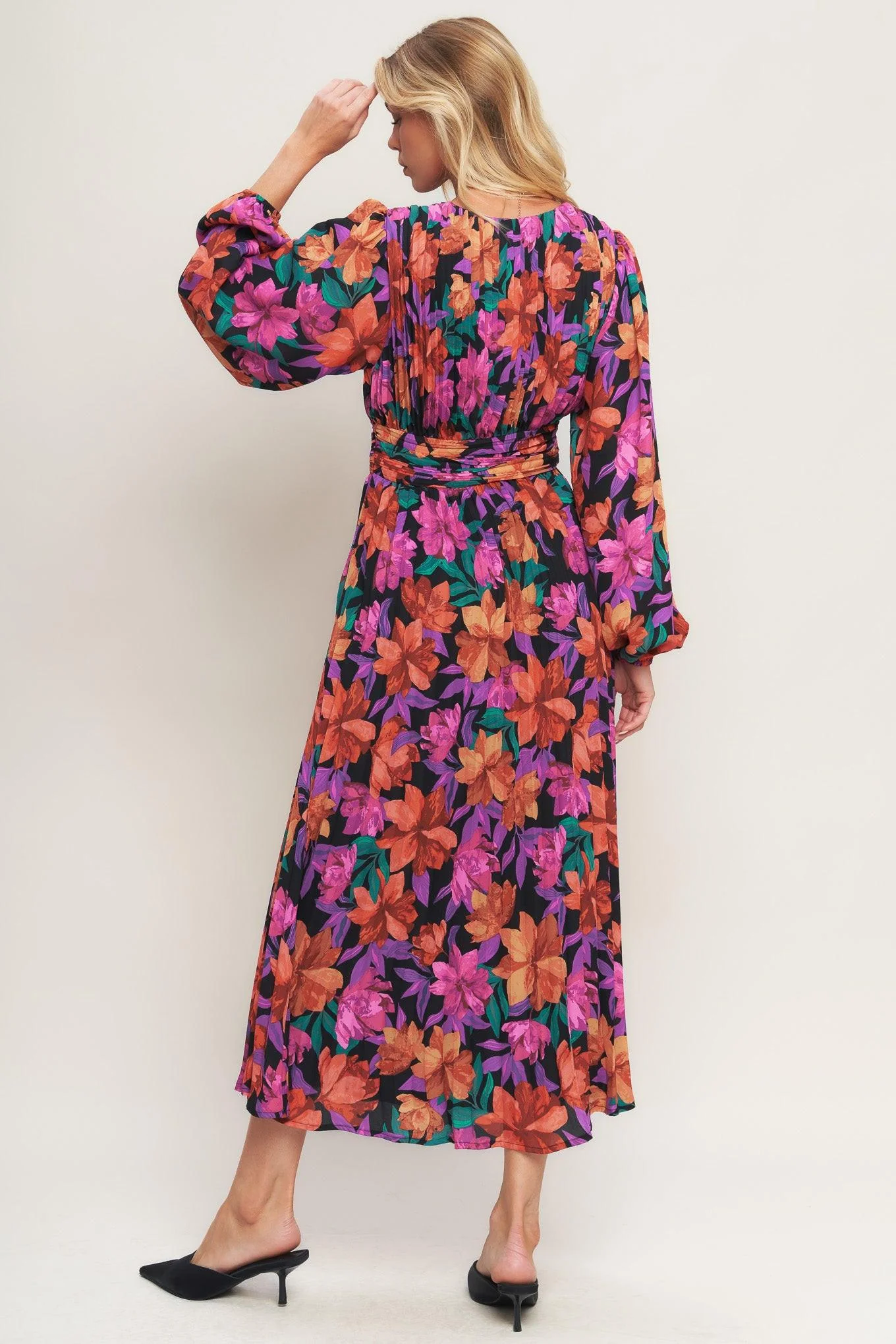 Our Beautiful Love Woven Midi Dress - Image 6