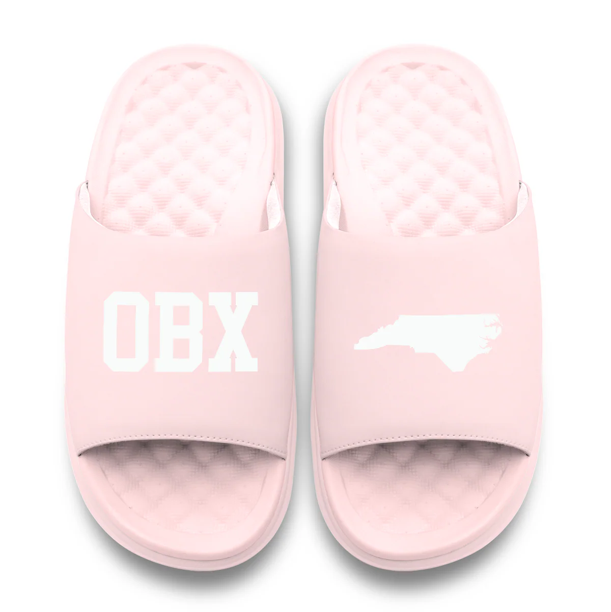 Outer Banks North Carolina Outline Motive Slide Sandals - Image 11