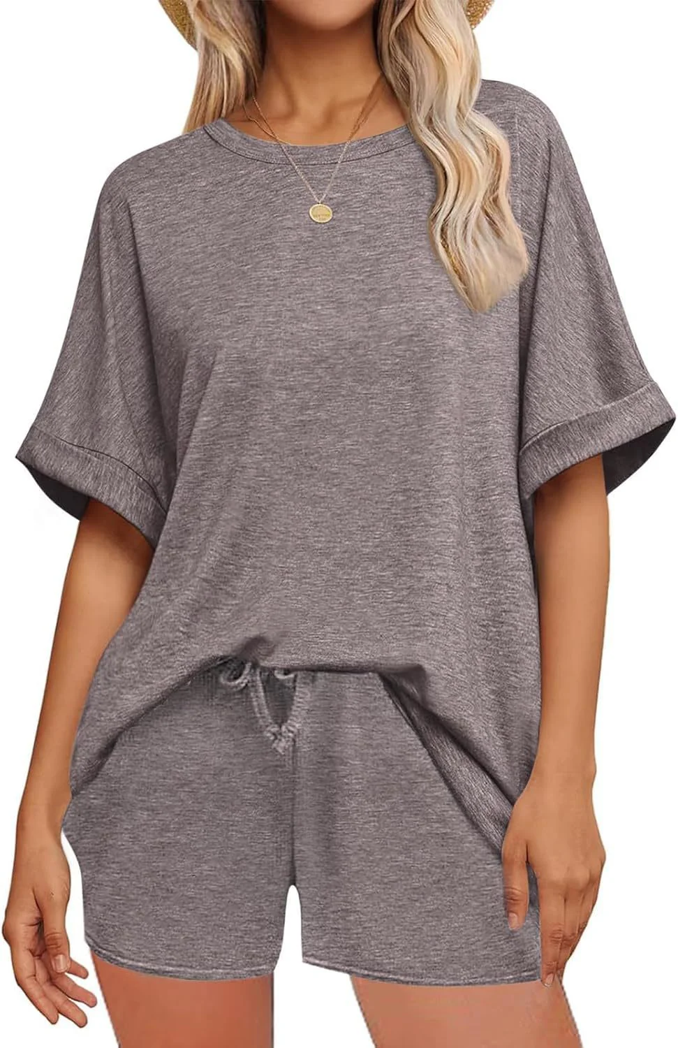 👕 Oversized T-Shirt & Drawstring Shorts Set – Ultimate Casual Comfort - Image 10