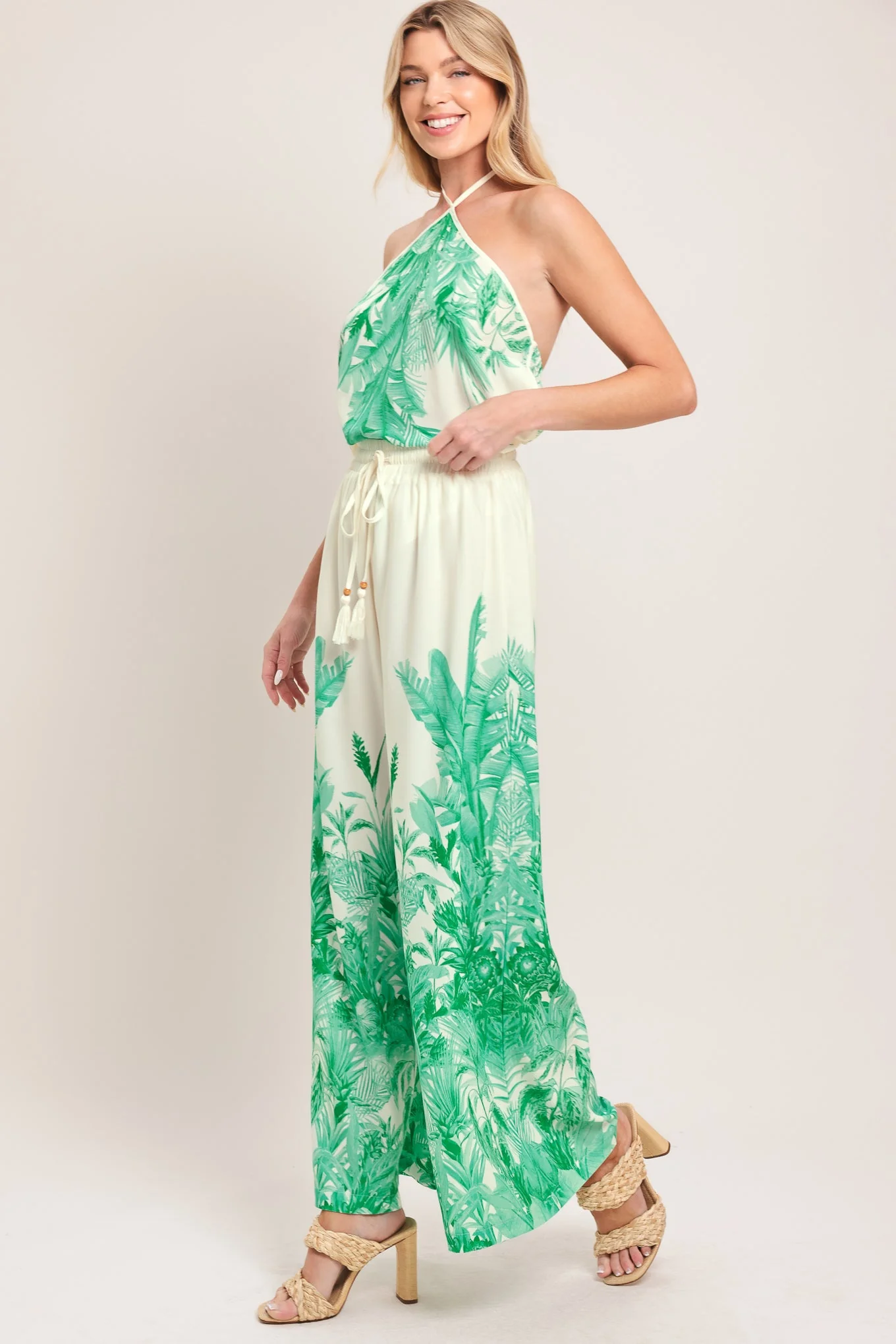 Palm Serene Woven Pants - Image 4