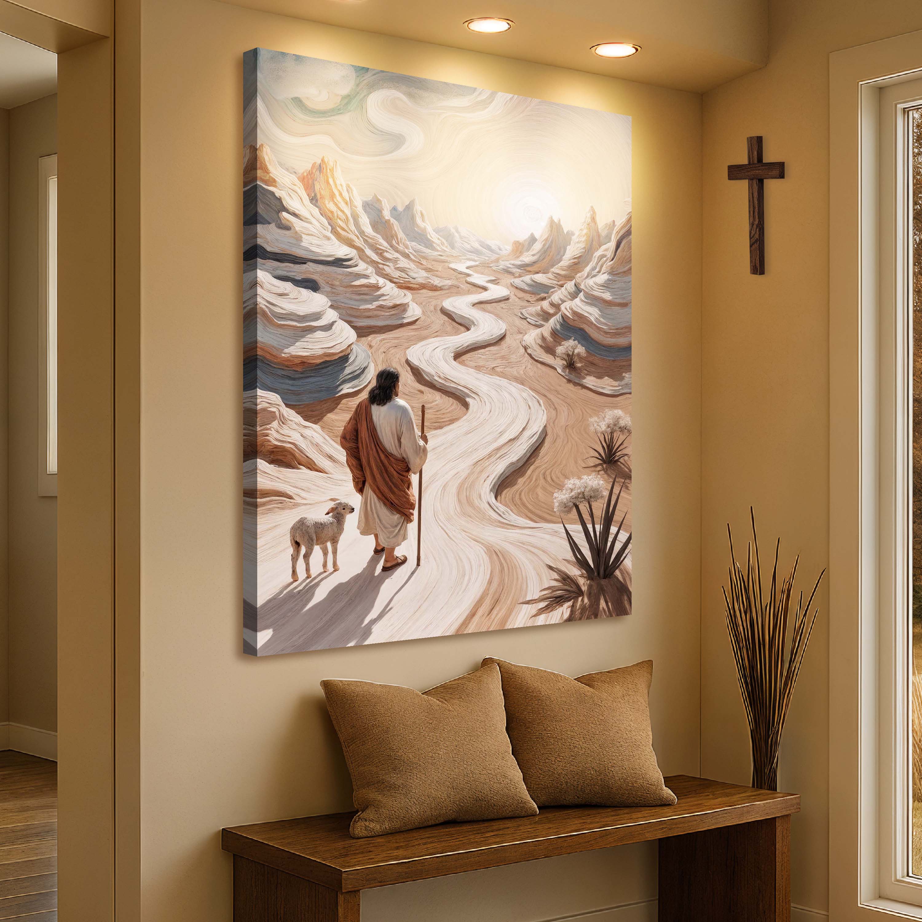 Parable Of The Lost Sheep Faith Wall Art III - Image 4