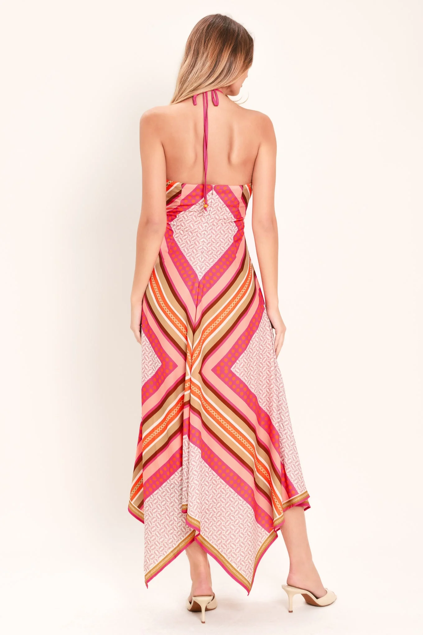 Paradise Code Woven Midi Dress - Image 12