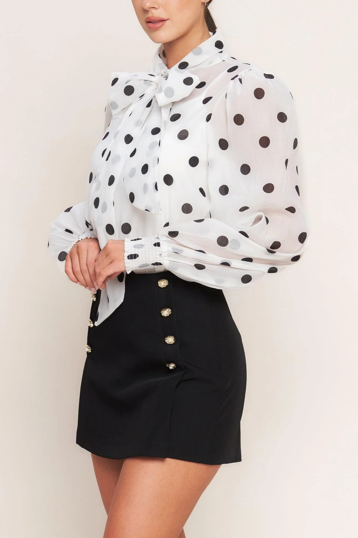 Paris Sergeant Woven Skort - Image 3