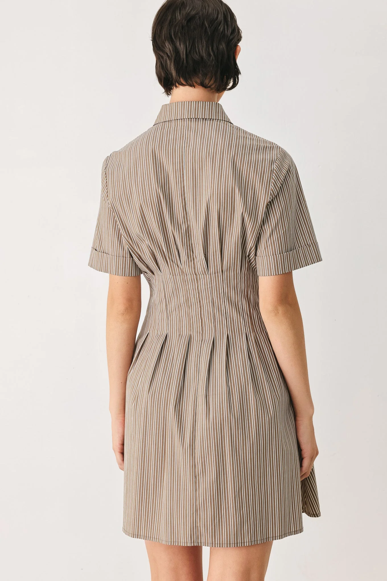 Park Avenue Woven Mini Dress - Image 6