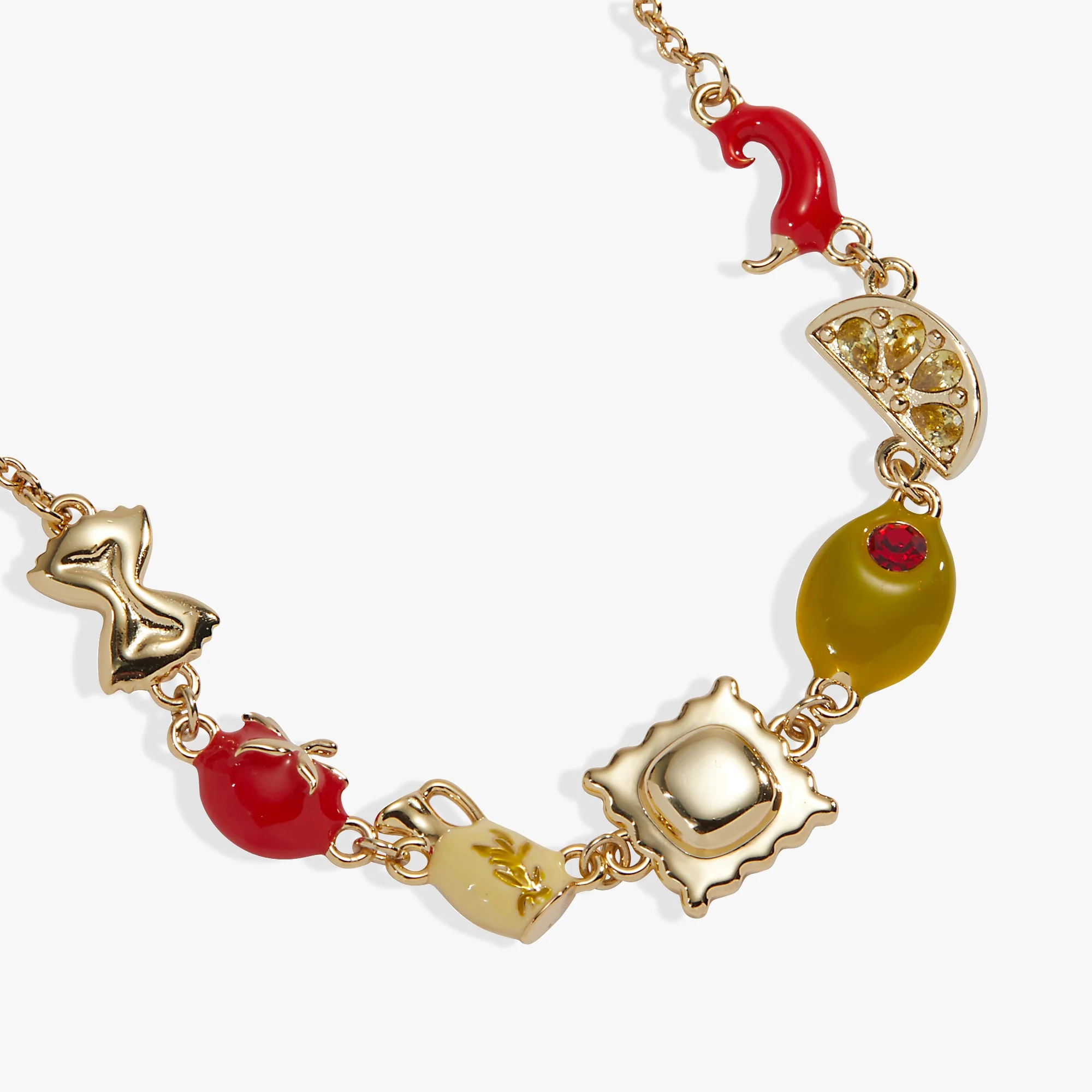 Pasta Girl Linear Bracelet - Image 3