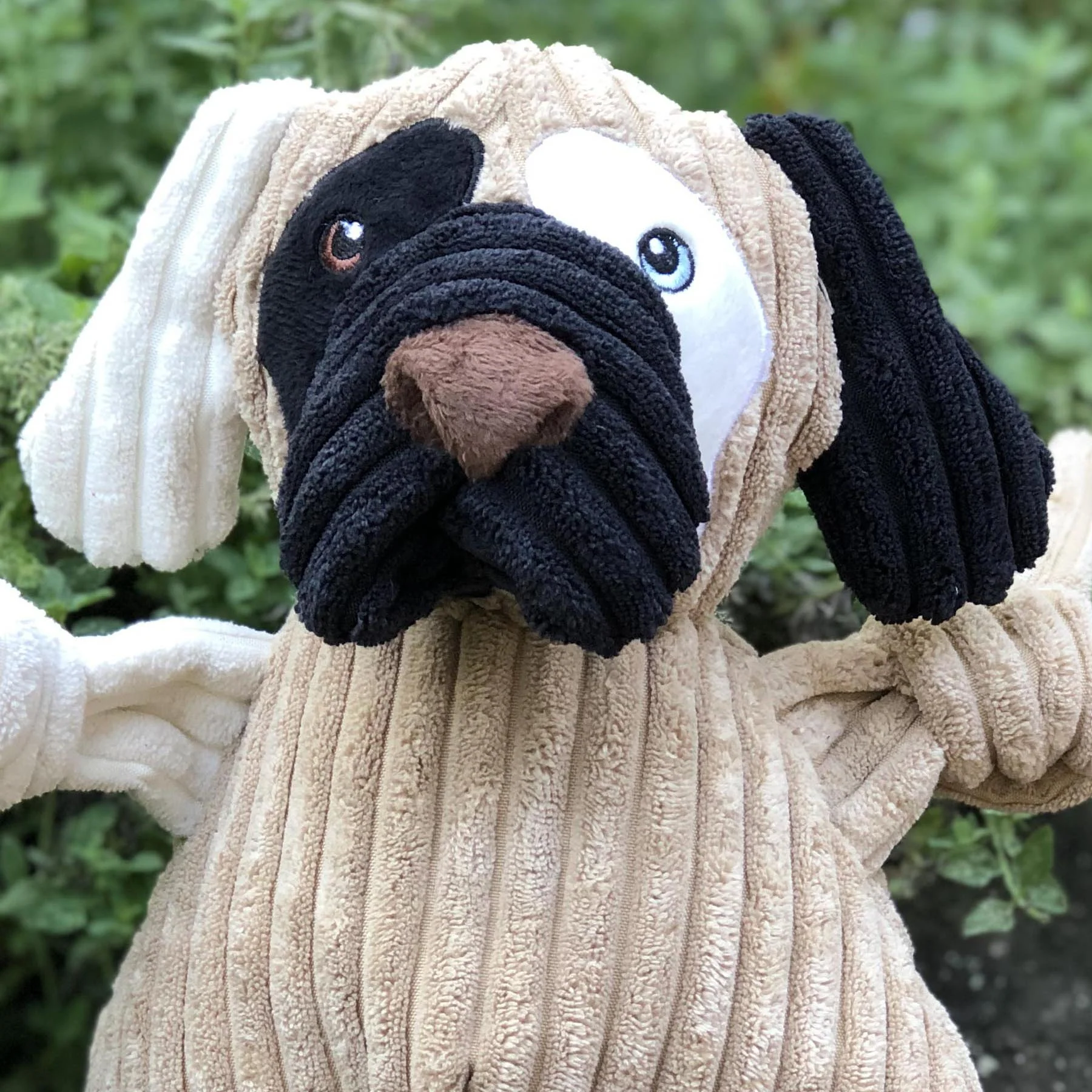 Patches HuggleMutt™ Knottie® Plush Dog Toy, Large - Image 5