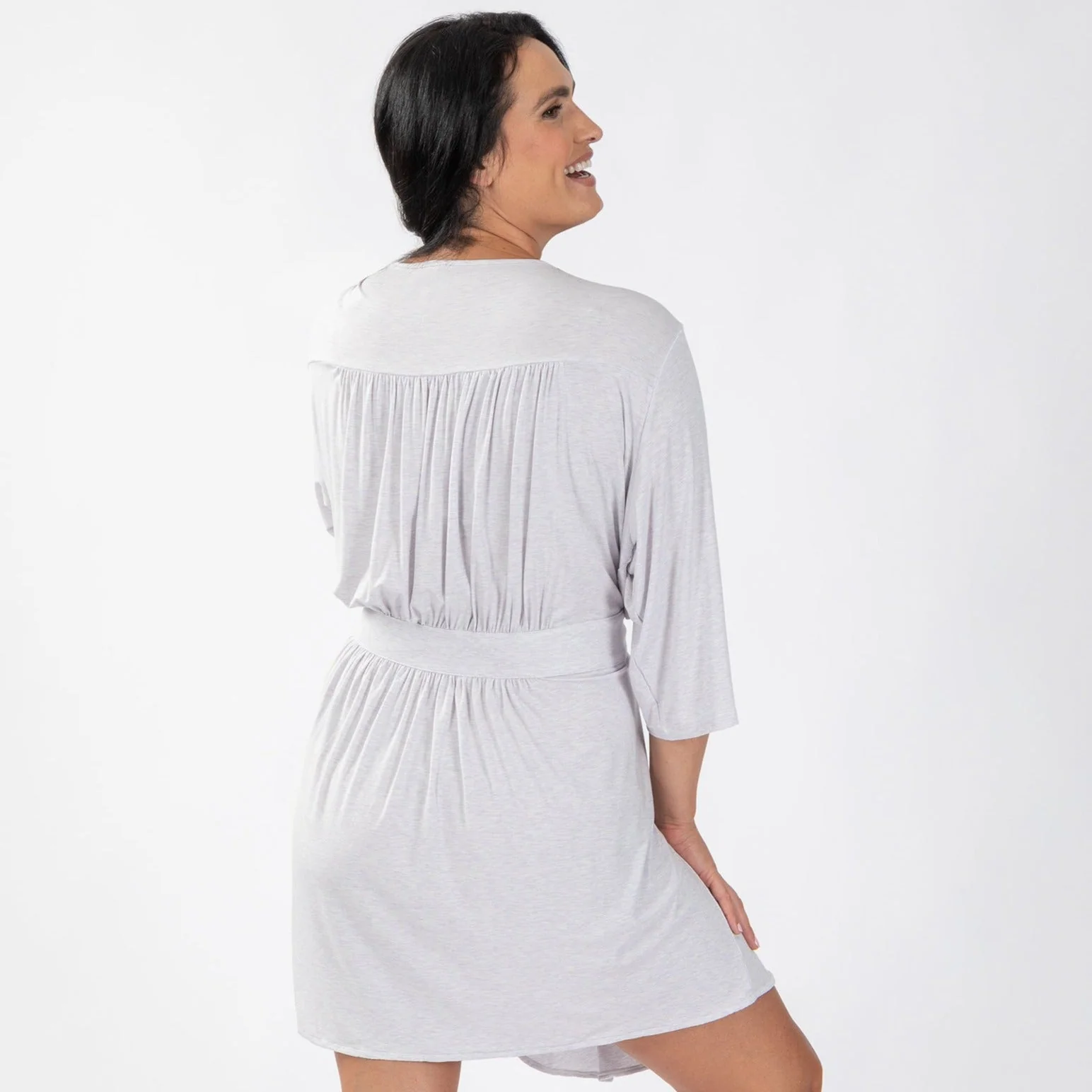 Paw Print Jersey Knit Robe - Image 9