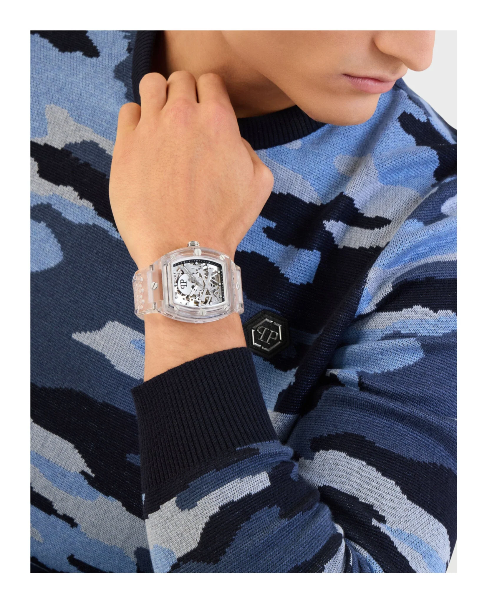 Philipp Plein The $keleton Crystal Automatic Watch - Image 5