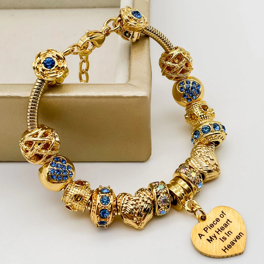 Piece Of My Heart Bracelet - Gold - Image 3