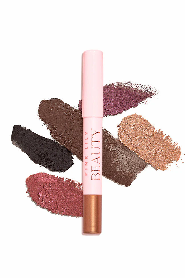 Pink Lily Beauty Eye Want It All Multi Eyeshadow and Eyeliner - Copper Rose - Image 4