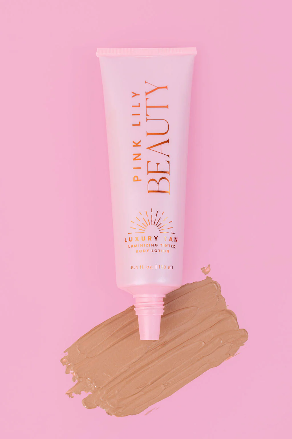 Pink Lily Luxury Tan Luminizing Body Lotion - Beachy Glow - Image 2