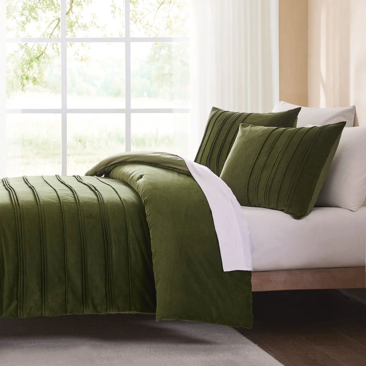 Pleated Groove Comforter Set - Image 3