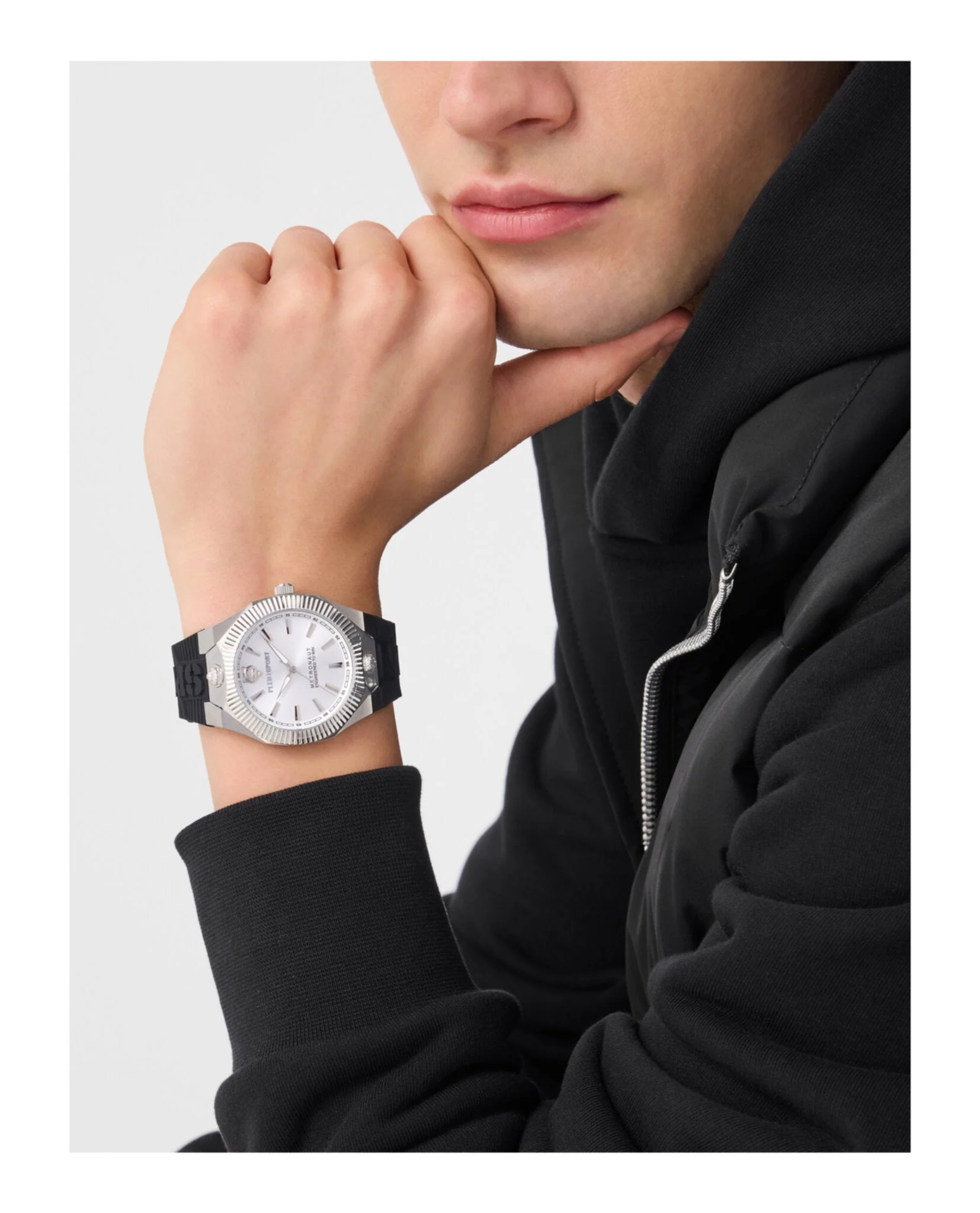 Plein Sport Metronaut Silicone Watch - Image 5