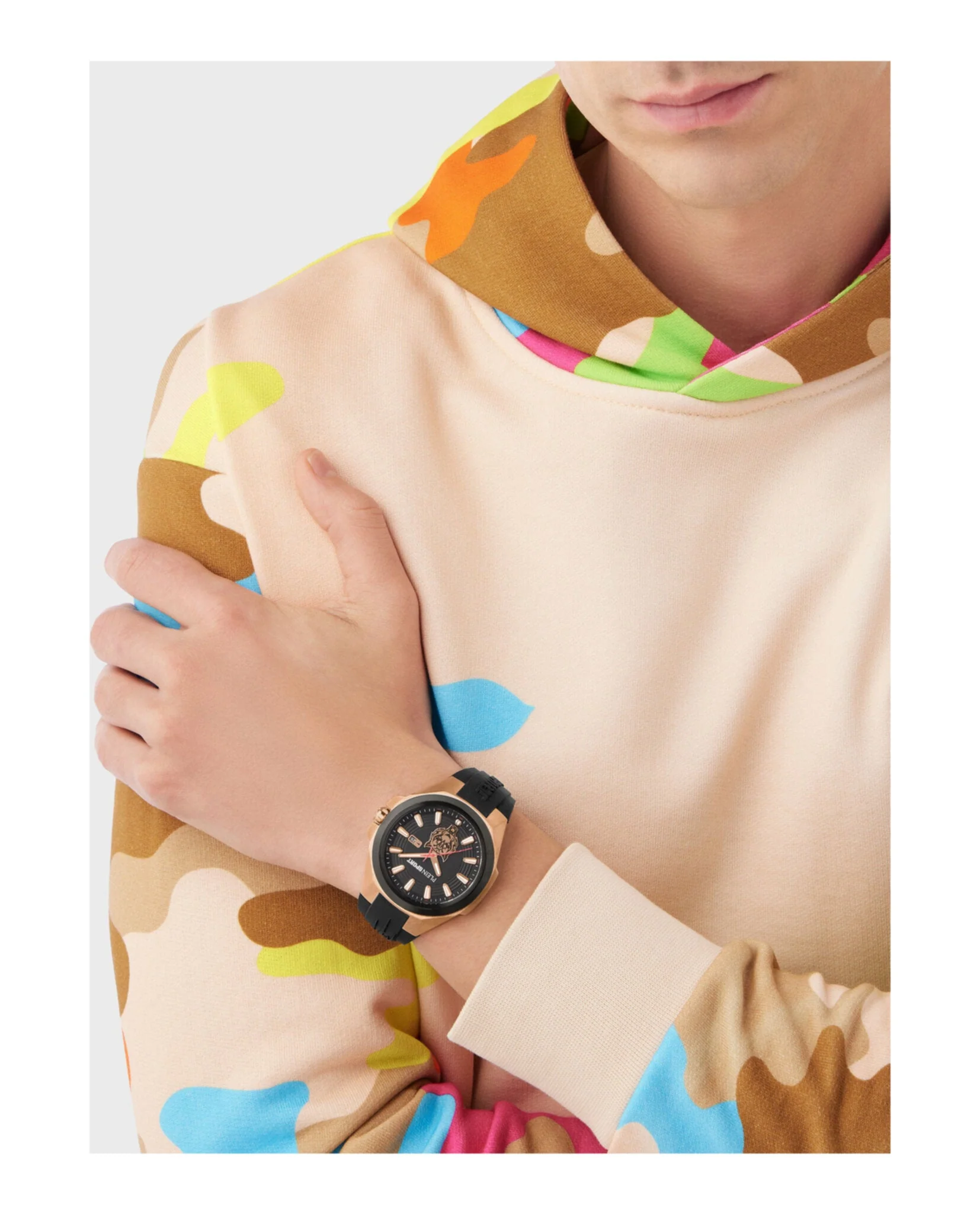 Plein Sport Tigermaster Silicone Watch - Image 5