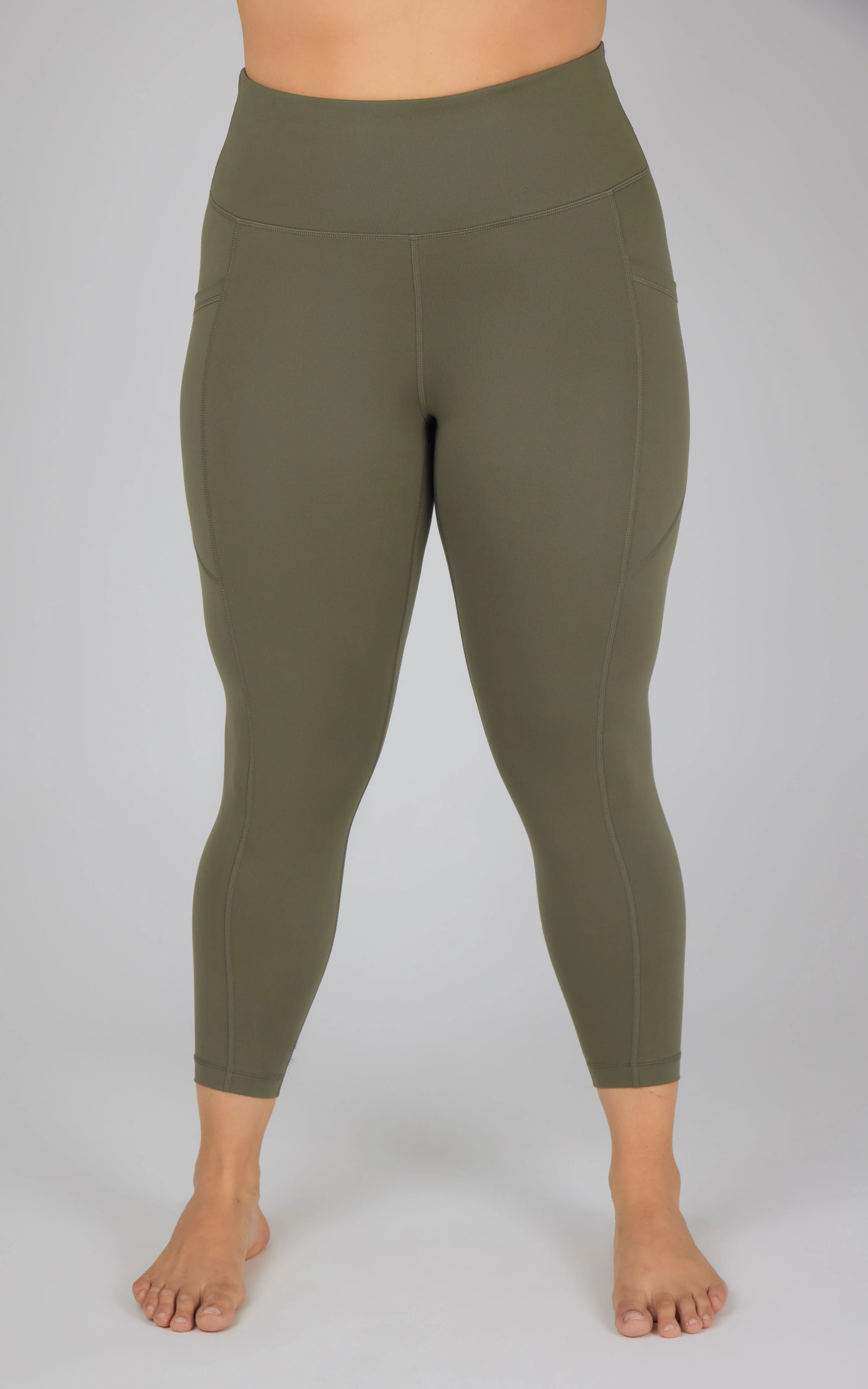 Plus Side Pocket Ankle Legging - Our Cafe Story - Image 48