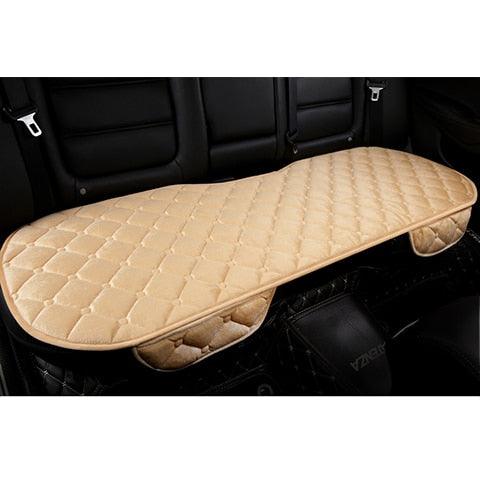 Plush Car Seat Covers Front Rear Full Set Choose Car Seat Cushion Car Memory Foam Heightening Seat Cushion Plush Seat Pad Protector Car Accessories  Lower Back Pain Relief Cushion Anti-Slip - Image 10