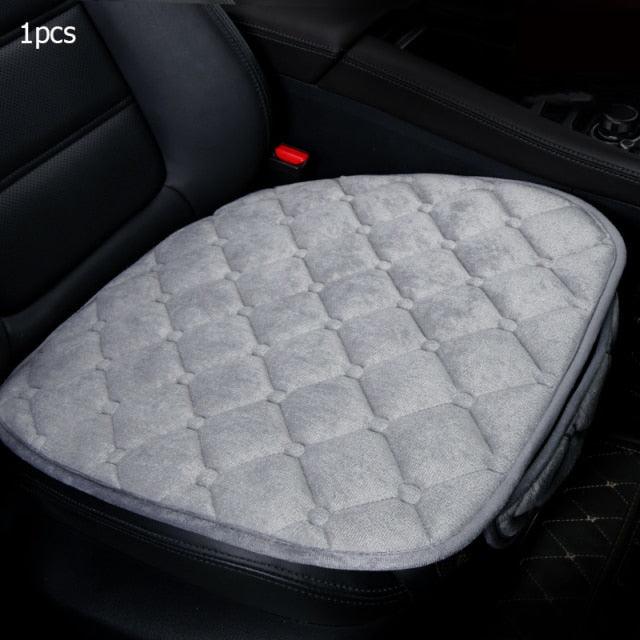 Plush Car Seat Covers Front Rear Full Set Choose Car Seat Cushion Car Memory Foam Heightening Seat Cushion Plush Seat Pad Protector Car Accessories  Lower Back Pain Relief Cushion Anti-Slip - Image 11