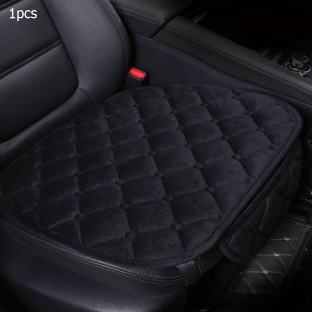 Plush Car Seat Covers Front Rear Full Set Choose Car Seat Cushion Car Memory Foam Heightening Seat Cushion Plush Seat Pad Protector Car Accessories  Lower Back Pain Relief Cushion Anti-Slip - Image 20